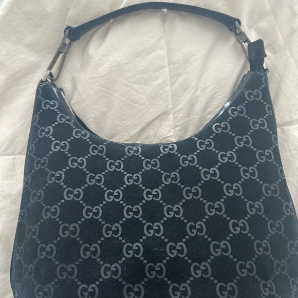 Gucci suede small hobo bag - Picture 3 of 4